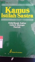 Kamus Istilah Sastra