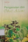 Pengenalan Dini Obat Alami