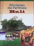 Kebudayaan dan Pariwisata Bali