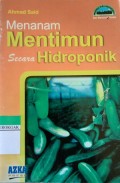 Menanam Mentimun Secara Hidroponik