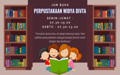 Pengumuman Jam Buka Perpustakaan